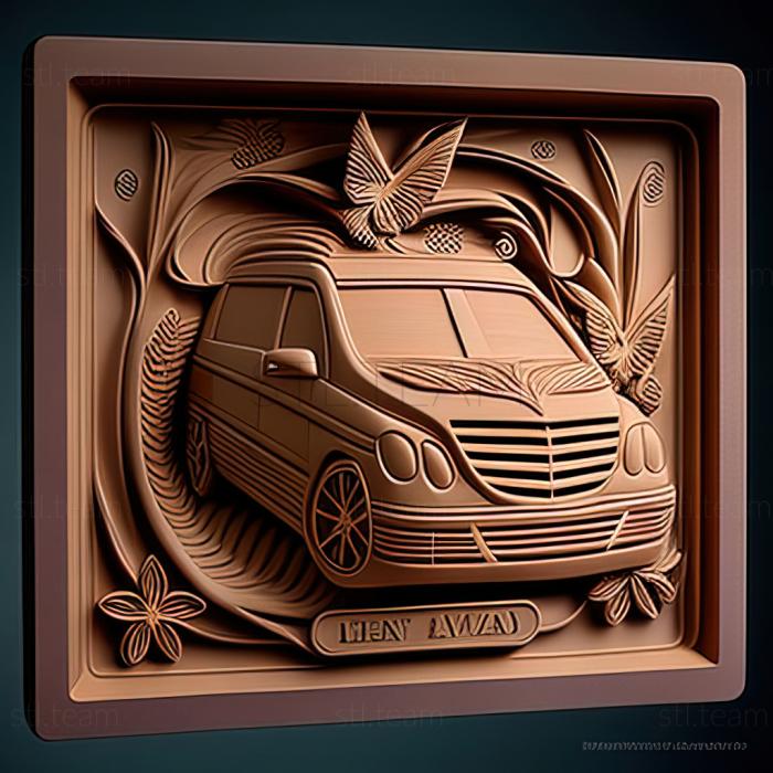 3D model Mercedes Benz Viano (STL)